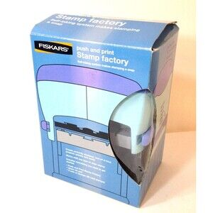 Fiskars Push and Print Stamp Factory New Crafts Stamping Scrapbooking